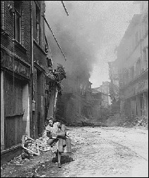 Fleeing In Terror, 1945